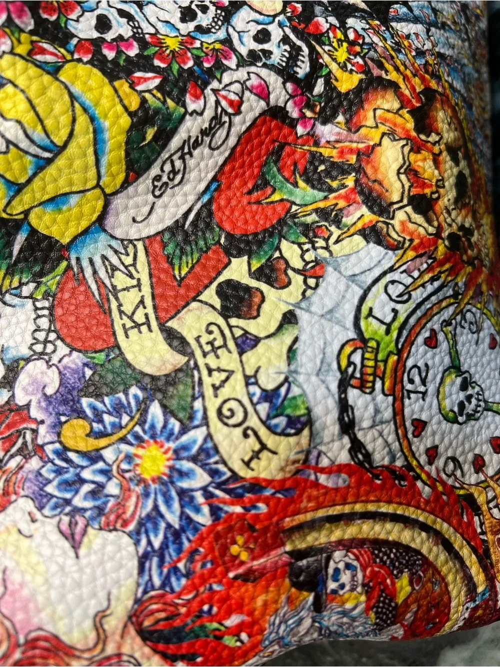 If You love ❤️ Ed Hardy… You’ll Appreciate this Colorful Tattoo Satchel